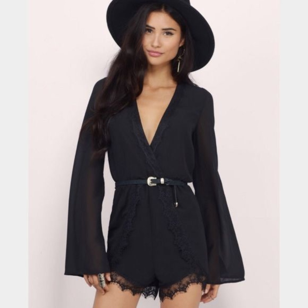Tobi Black Elena Romper